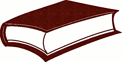Free leather book clipart public domain leather book clip art