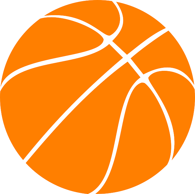 Free vector graphic basketball orange clipart rubber free
