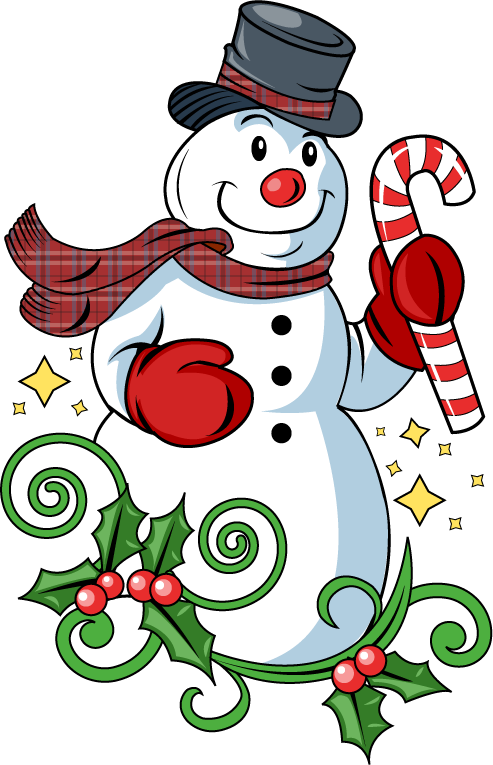 Frosty the snowman clip art clipart