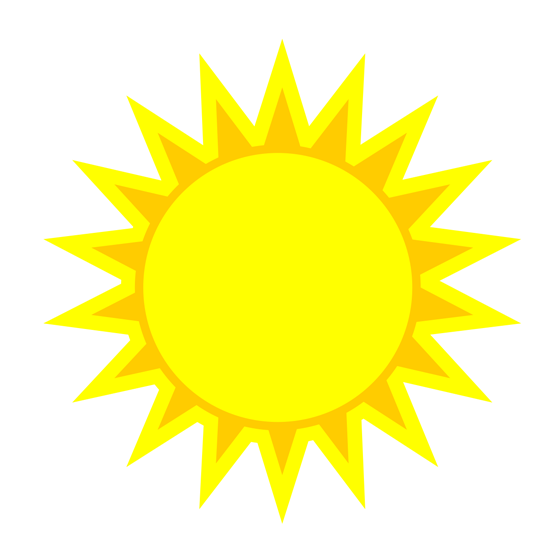 Image of the sun clip art clipart