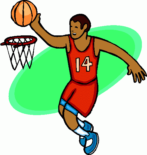 Playing basketball clipart clipart
