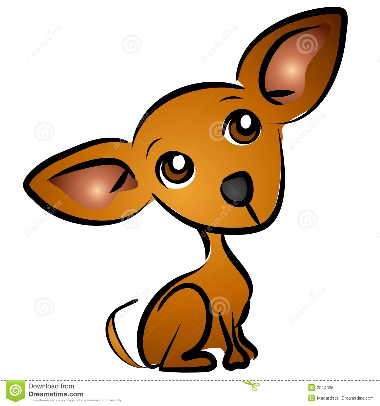 Sad eyes dog puppy clip art royalty free stock image image 6