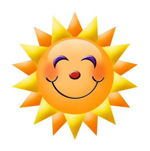 Sunshine smiley face clipart free clip art images