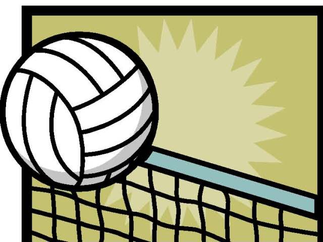 Clipart of volleyball 2
