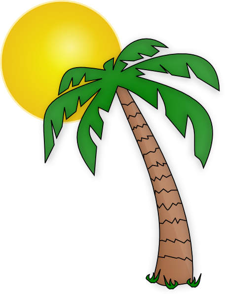 Cliparti1 palm tree clip art 3