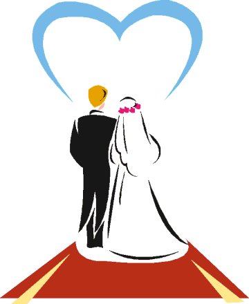 Couple kiss wedding clip art clip art from
