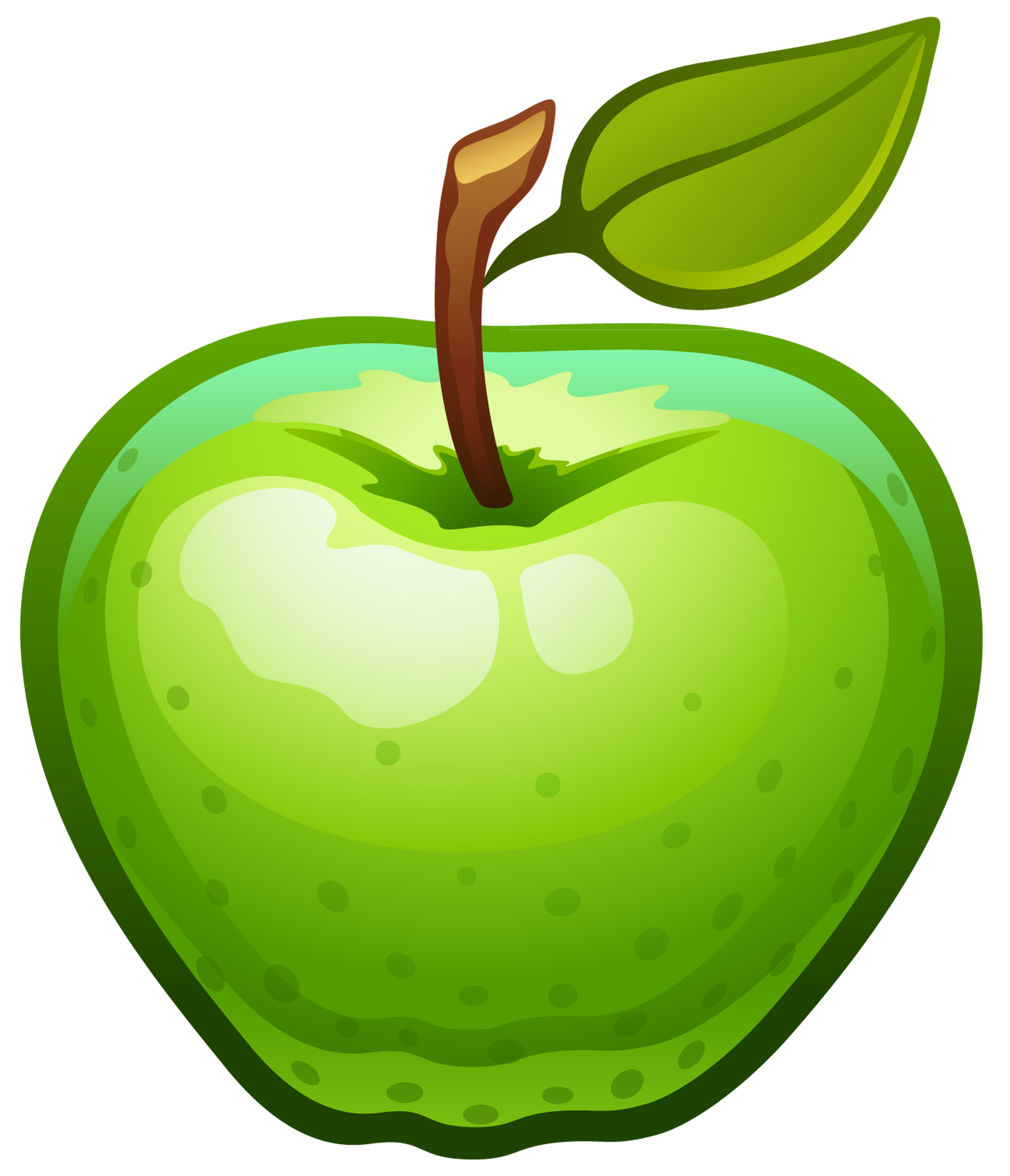 Green apple clipart clipart