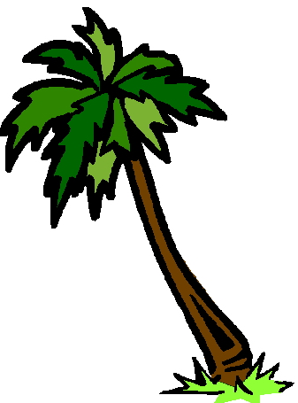 Palm tree clip art 6