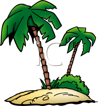 Palm tree clip art 8