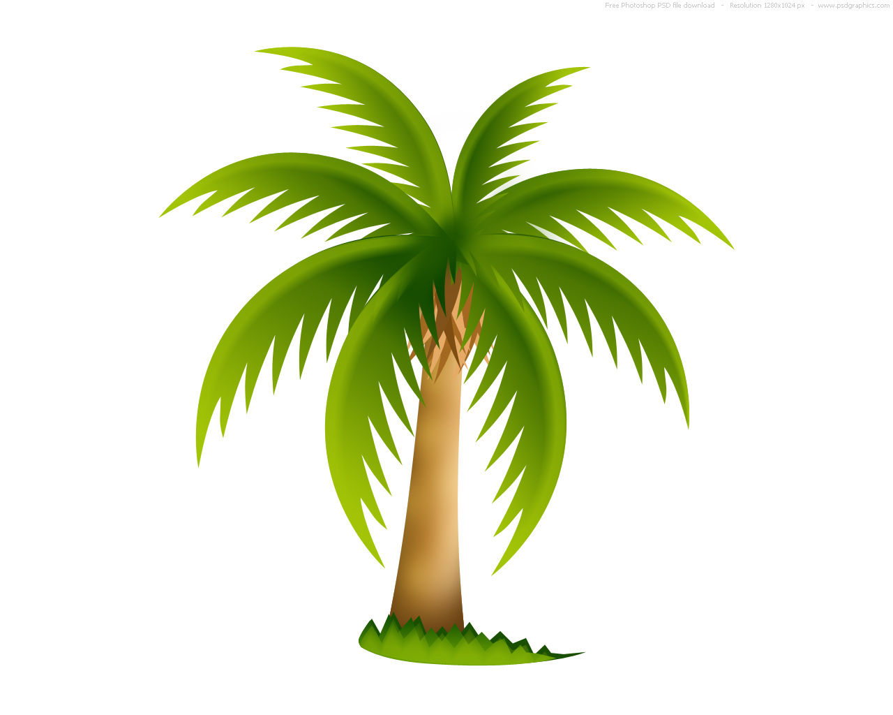 Palm tree free images at vector clip art online