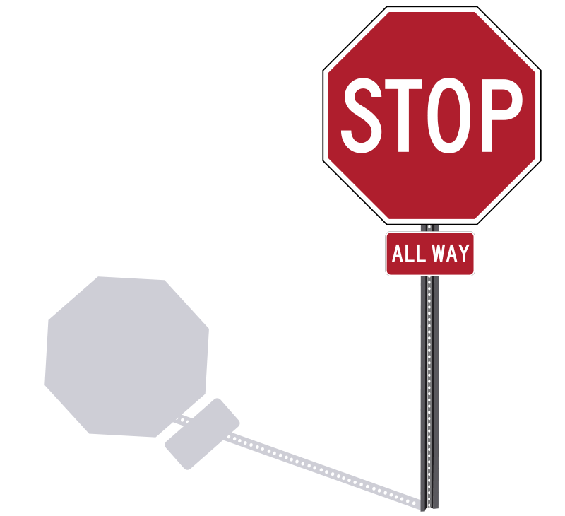 Stop sign image clipart