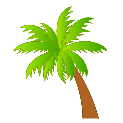 Transparent palm tree clip art image gallery lapse shot