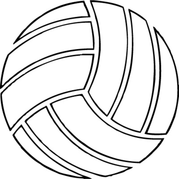 Volleyball clipart free