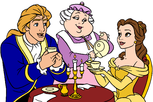 Beauty and the beast group clip art images disney clip art galore