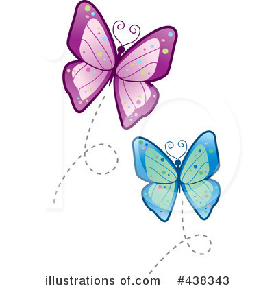 Butterfly clipart illustration by cory thoman