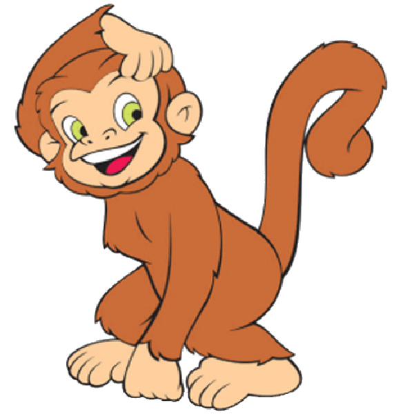 Cartoon baby monkey clipart free clip art images