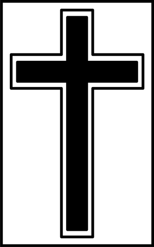 Clip art of the cross clipart