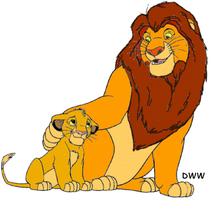 Clipart gallery my lion king