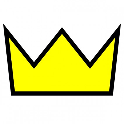 Clothing king crown icon clip art free vector in open office