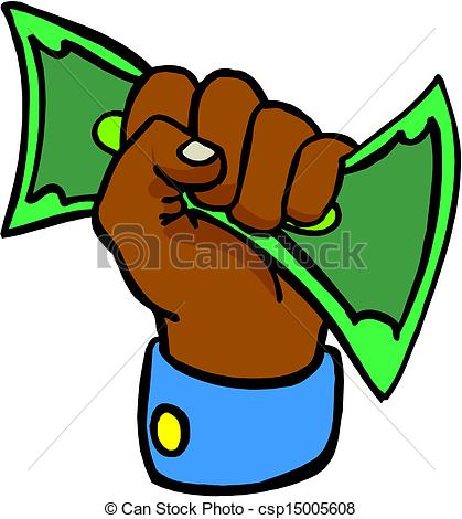 Giving money clip art vector and illustration 2 giving money