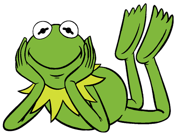 Kermitt the frog clip art clipart