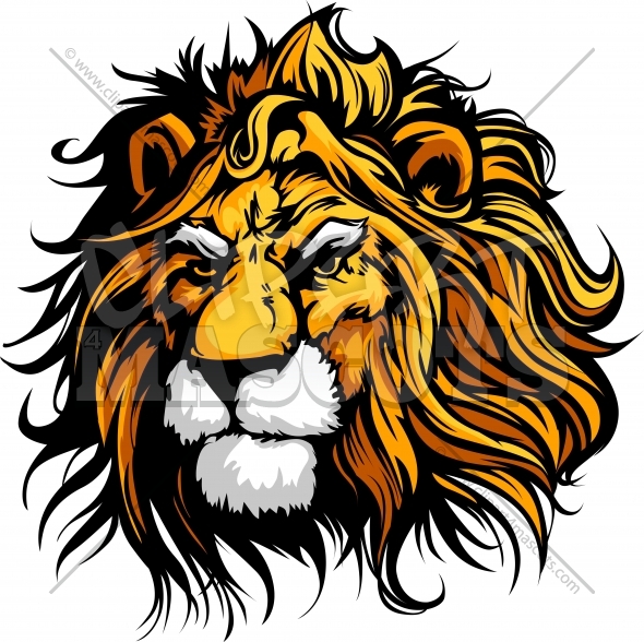 Lion clipart clipart vector graphic
