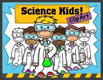 Science kids clipart young scientists science graphics for