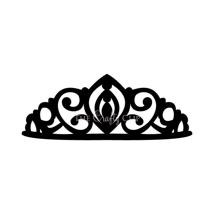 Tiara silhouette series tiaras clip art and crowns