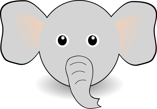 Top elephant clip art images and pictures download free 4