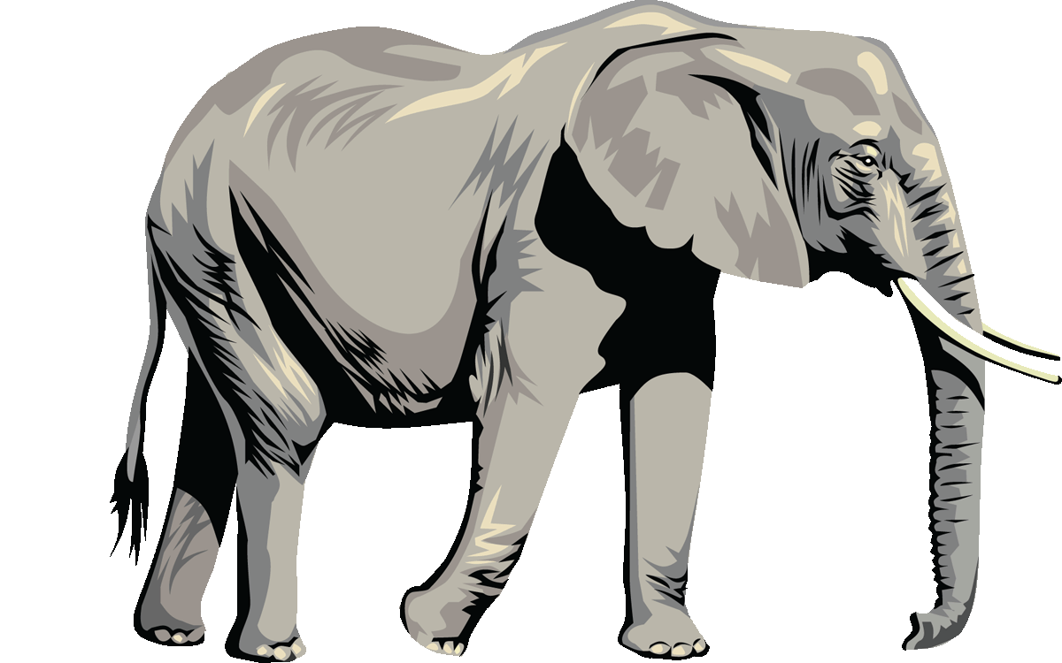 Top elephant clip art images and pictures download free