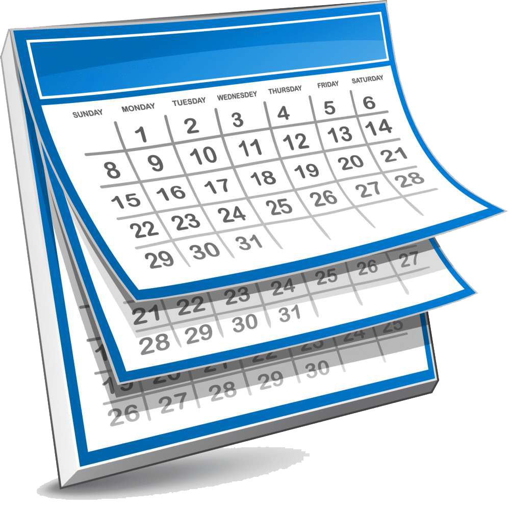 Calendar clipart calendar