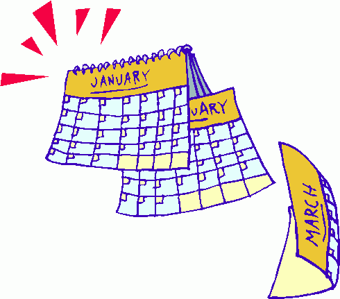 Calendar clipart for free