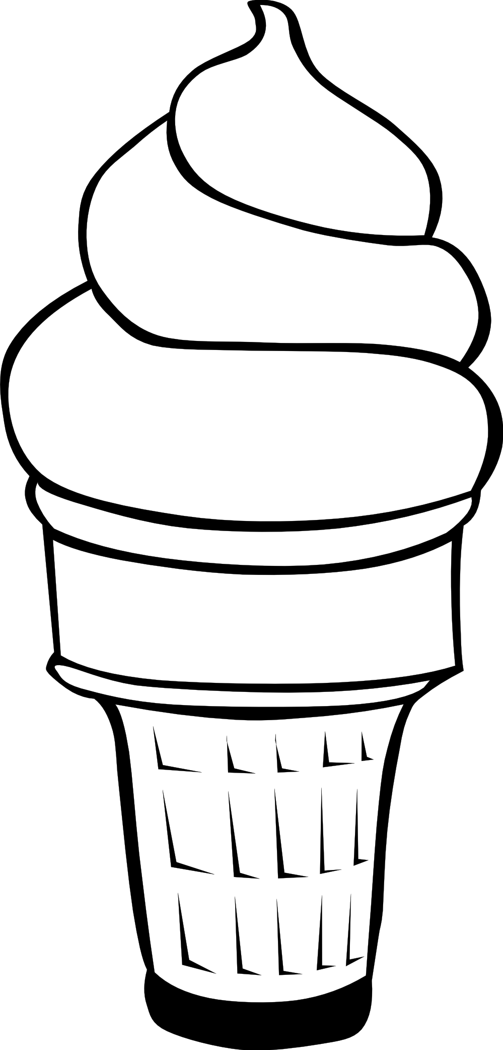 Clipart of ice cream cone clipart 2