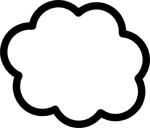 Cloud clip art at vector clip art online royalty free