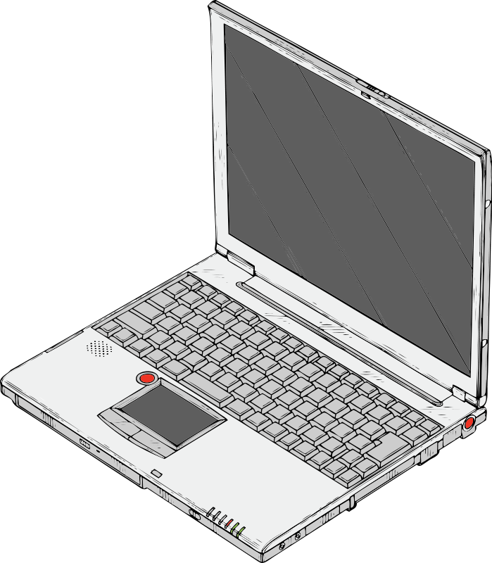 Laptop and tablet free computer clip art computer clipart org