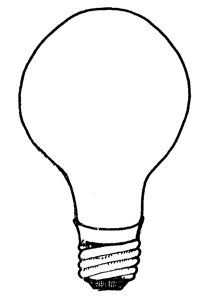 Light bulb clip art 4