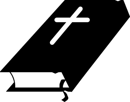 Bible clipart black and white clipart