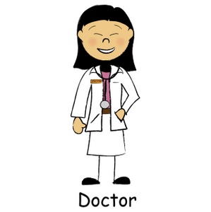 Doctor clipart image asian female doctor