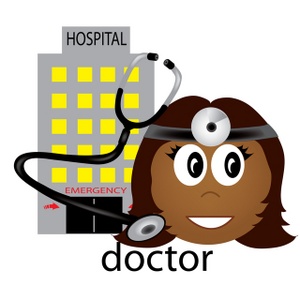 Doctor clipart image hispanic doctor icon
