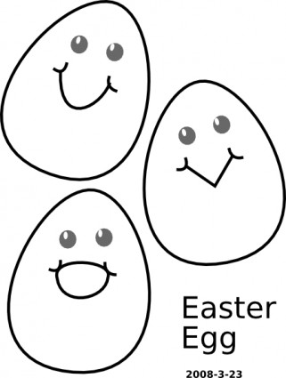 Easter egg clip art free vector in open office drawing svg svg