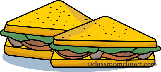 Fast food clipart sandwich 1 classroom clipart