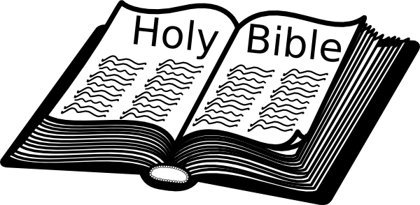 Free bible clip art black and white new clipart
