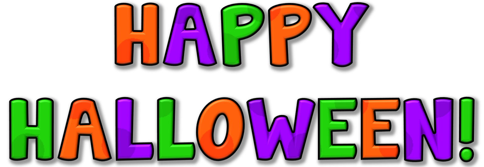 Happy halloween clipart free large images