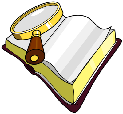 Image magnifying glass over bible with the words seek the lord