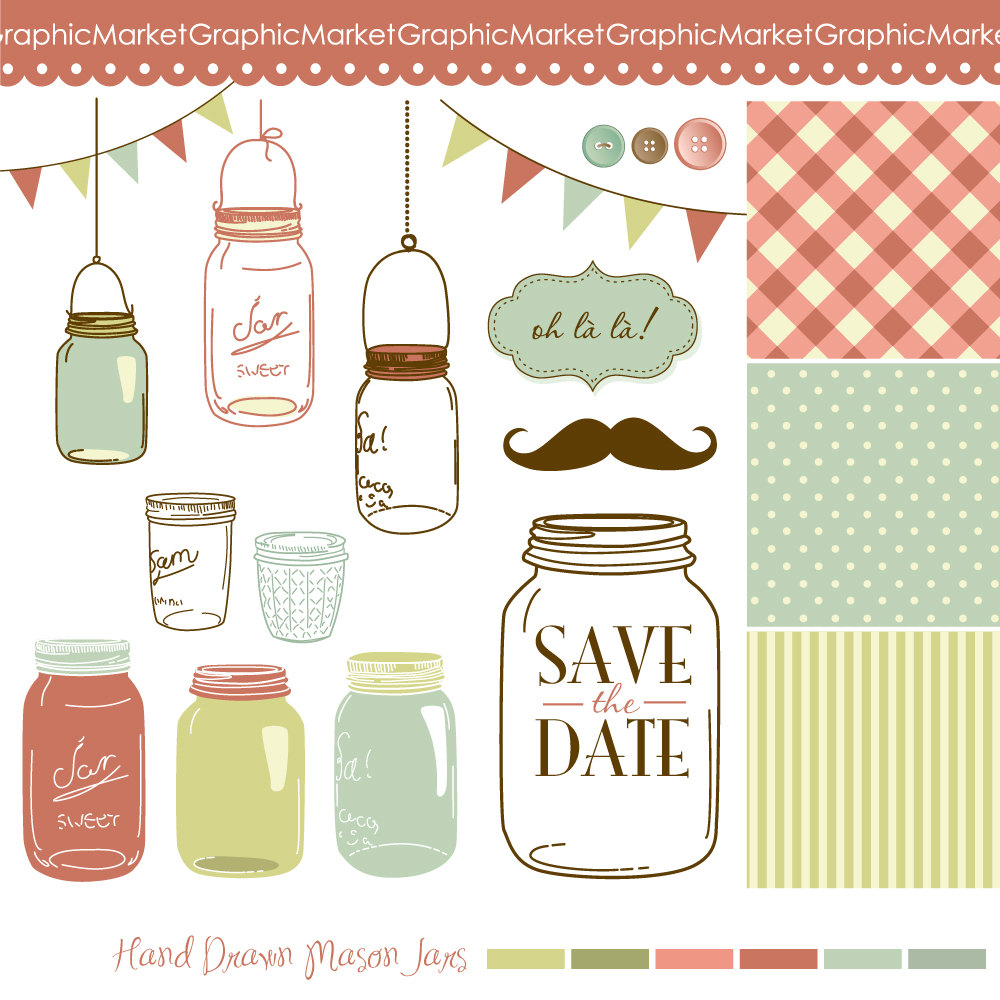 Mason jar digital download discoveries for ball jar from