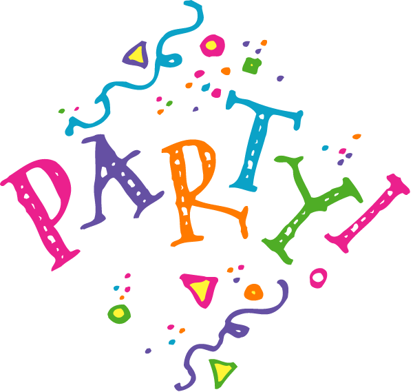Party end of school clipart free clip art images