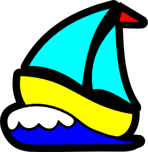 Sailboat clip art at vector clip art online royalty