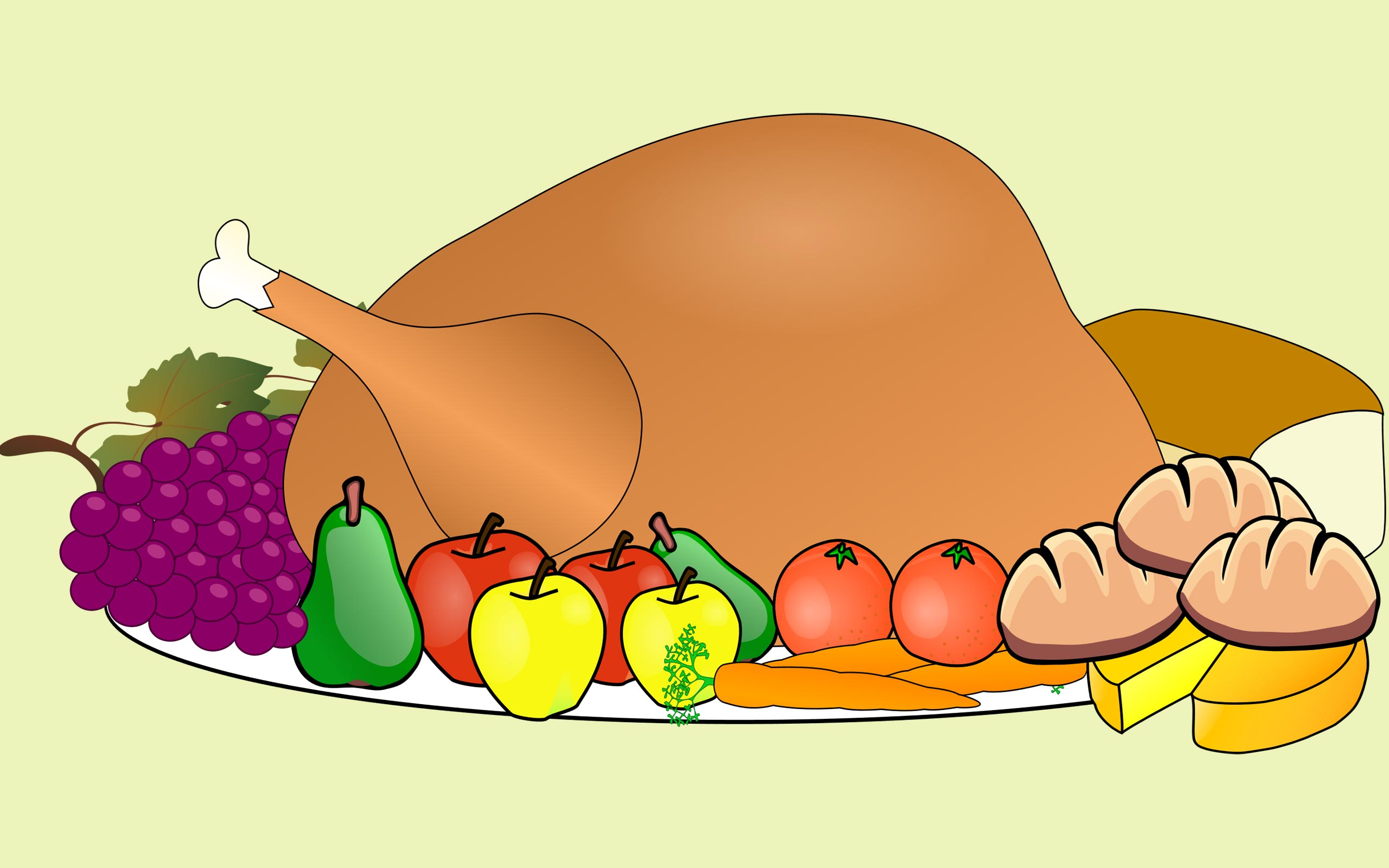 Thanksgiving food clip art for november pictures download free