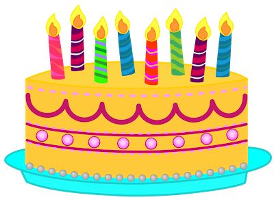 8th birthday cake happy birthday clip art clip