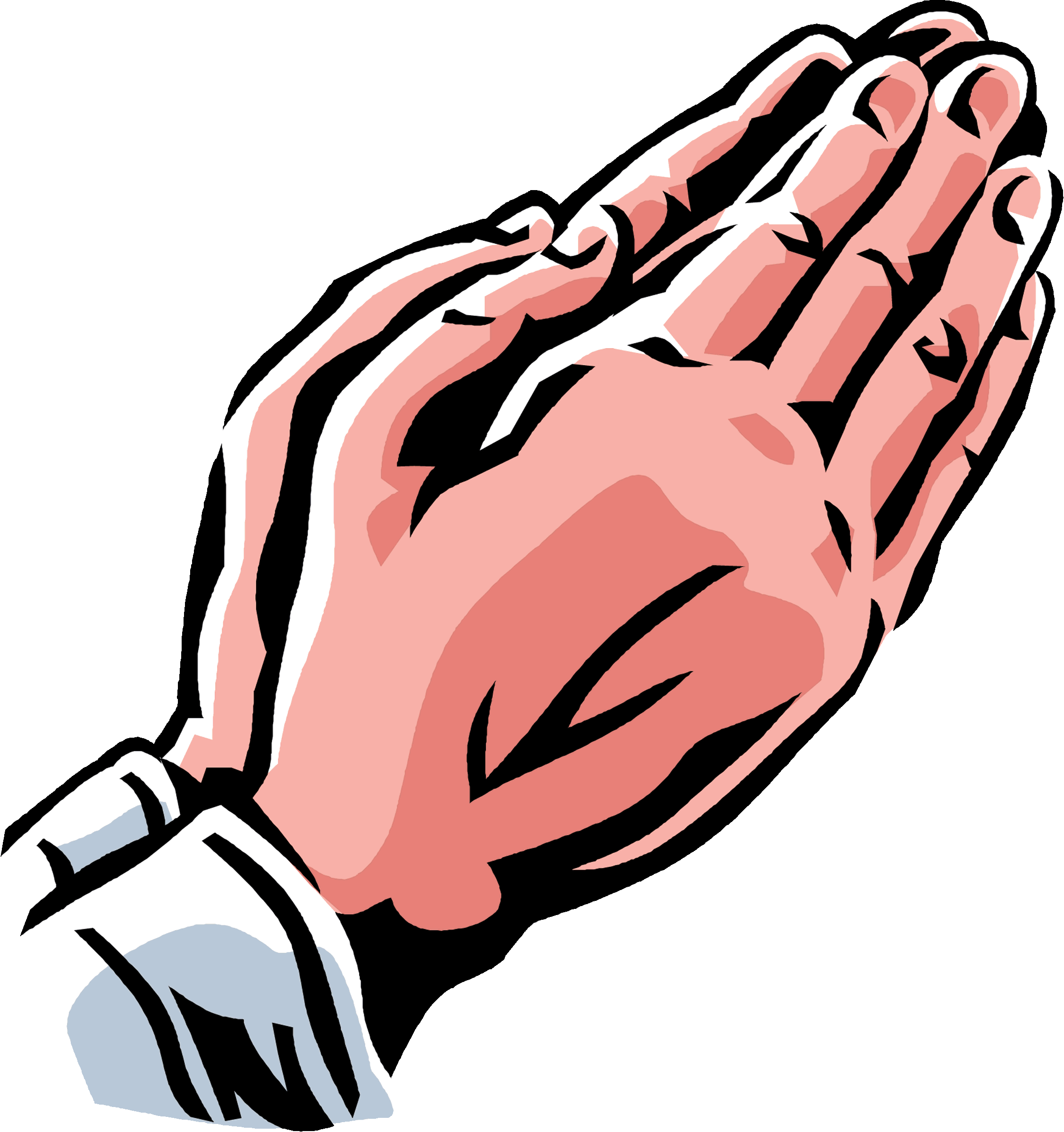 Clipart of praying hands